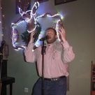 Rexford singing at karakoe